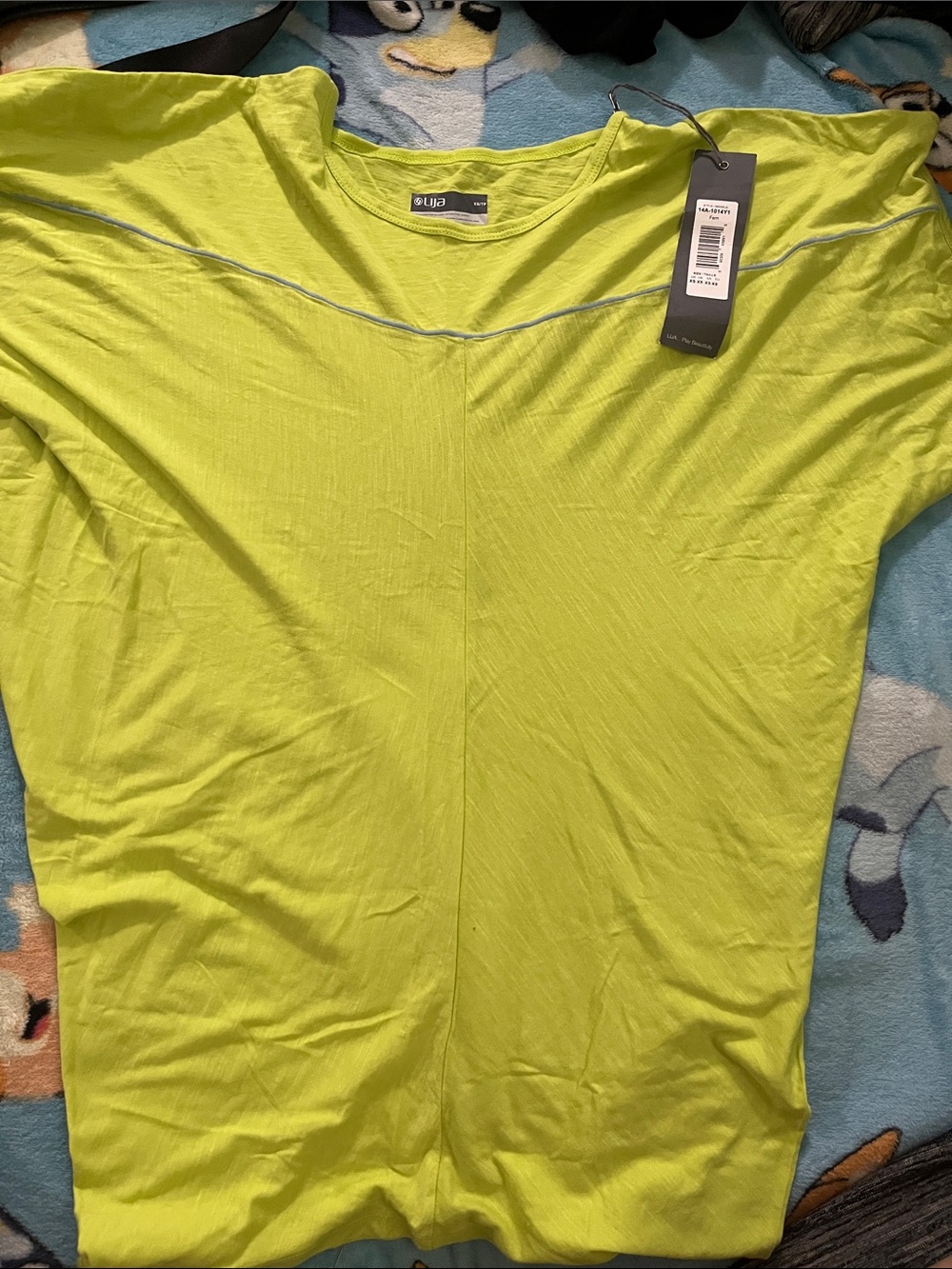 Lija Neon Lime Short-Sleeve Tee